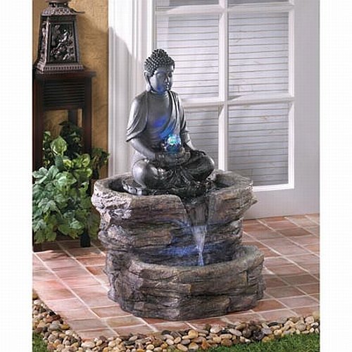 A Buddha Water Fountain For A Peaceful Home