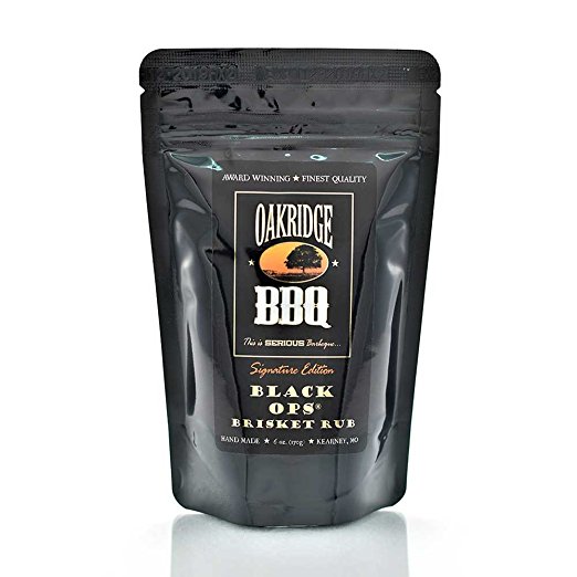 Oakridge BBQ Signature Edition Black OPS Brisket Rub - 6 oz