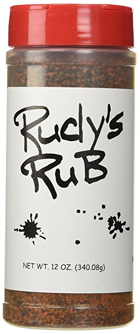 Rudy's Texas BBQ Rub World Famous Bar B-Q Dry Rub For Authentic Texas Barbeque - 12oz Container (Original)