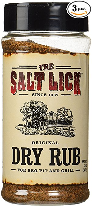 The Salt Lick BBQ Original Dry Rub 12 Oz (Pack of 3)