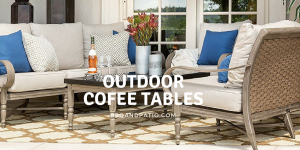 outdoor patio coffee table