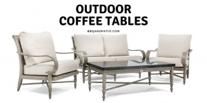 outdoor patio coffee table