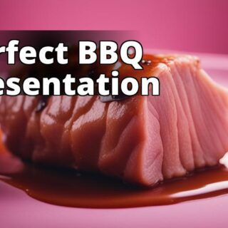 A close-up shot of a piece of cooked meat wrapped in pink butcher paper with visible grill marks and