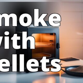 A close-up shot of an electric smoker with its door open