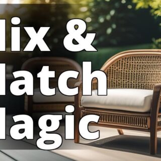 A featured image of a well-maintained outdoor furniture set with cushions