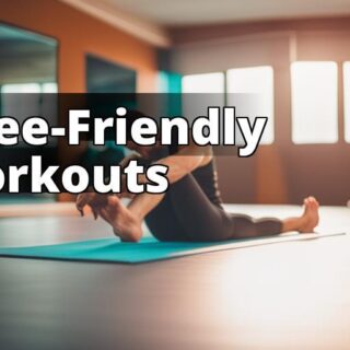 A person doing low-impact exercises