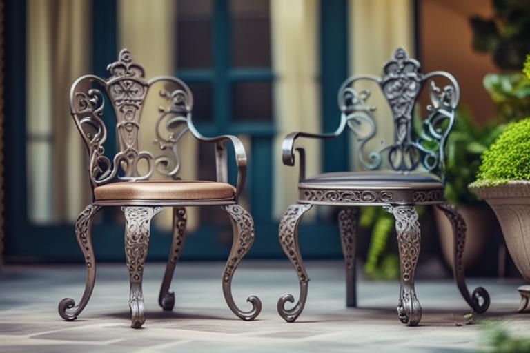 Cast Aluminum vs Wrought Iron: Which Material is Best for Outdoor Furniture?