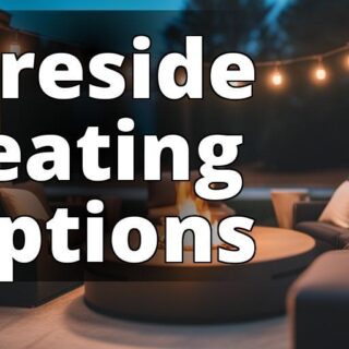 Image of a cozy outdoor living space with either a fire ring or fire pit as the focal point