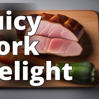 Image of a smoked pork loin sliced into thin
