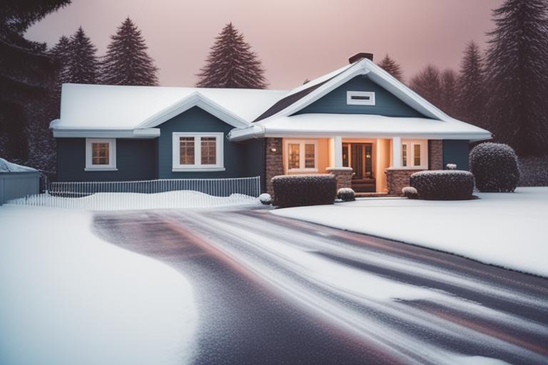 Say Goodbye to Snow Shoveling: The Benefits of a Heated Driveway at Your Home