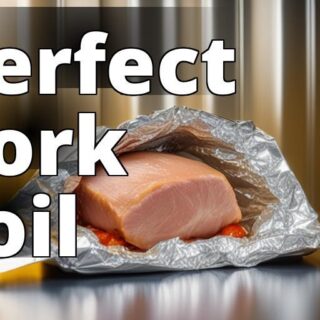 The featured image should contain a close-up shot of a pork butt wrapped tightly in aluminum foil. T