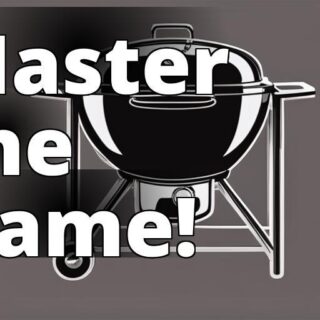 The featured image should contain a high-quality image of a Weber kettle grill. The grill should be