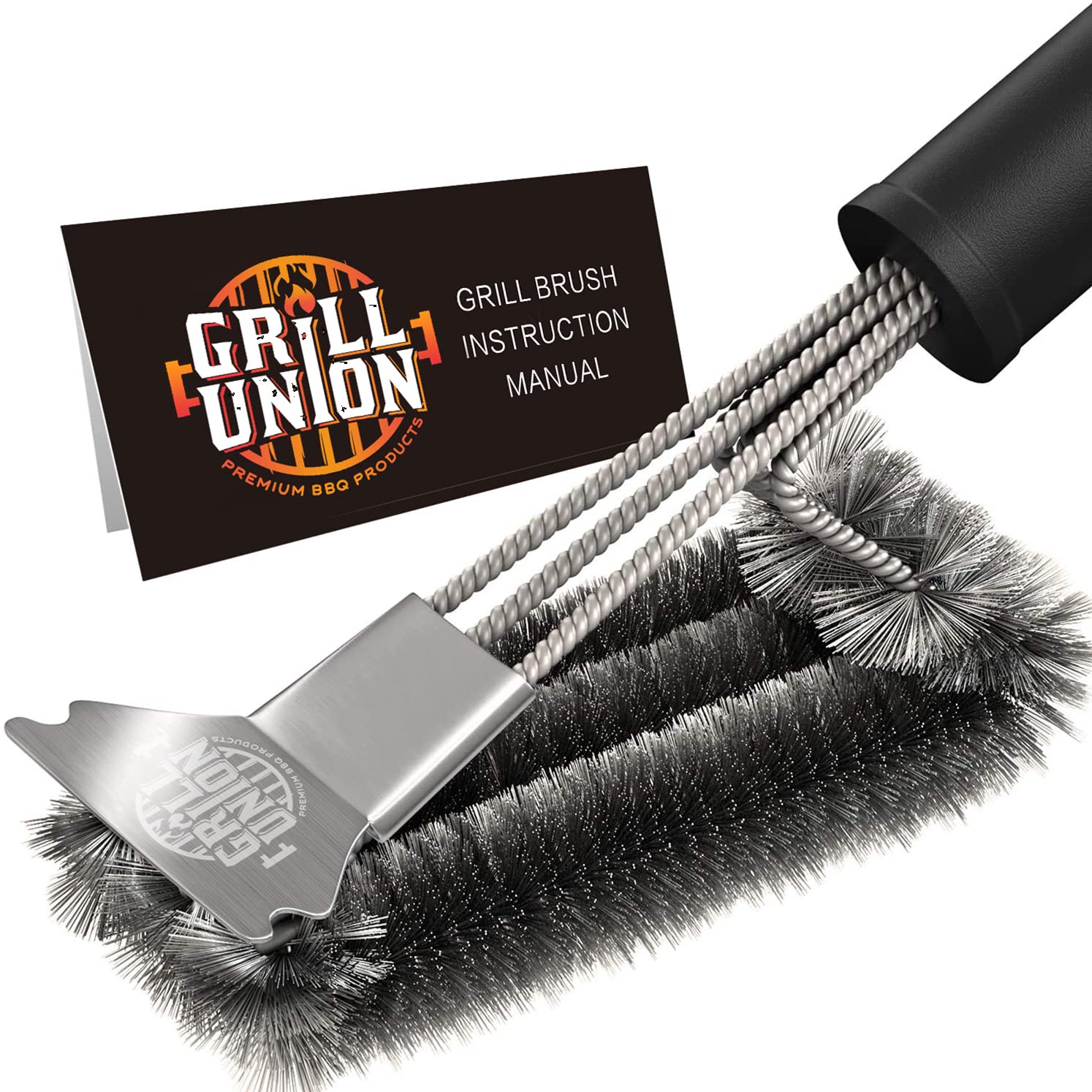 GRILL UNION BBQ Grill Brush&Scraper